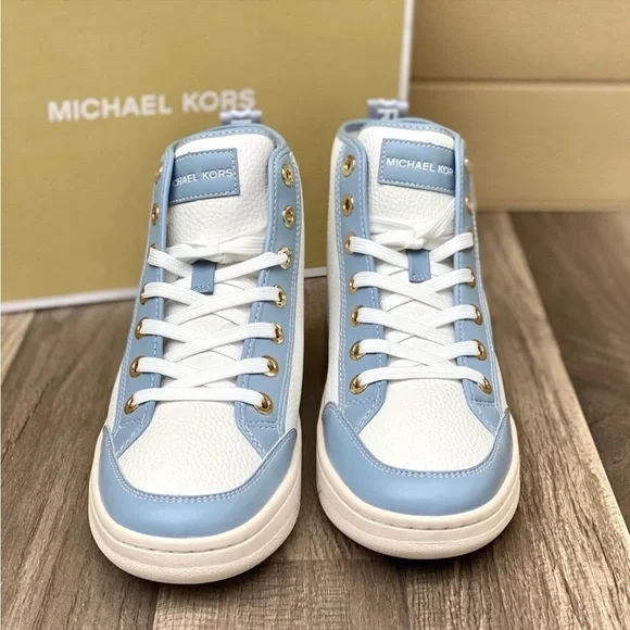 Michael Kors Shea Mid High Top Sneakers - Picture 3 of 8